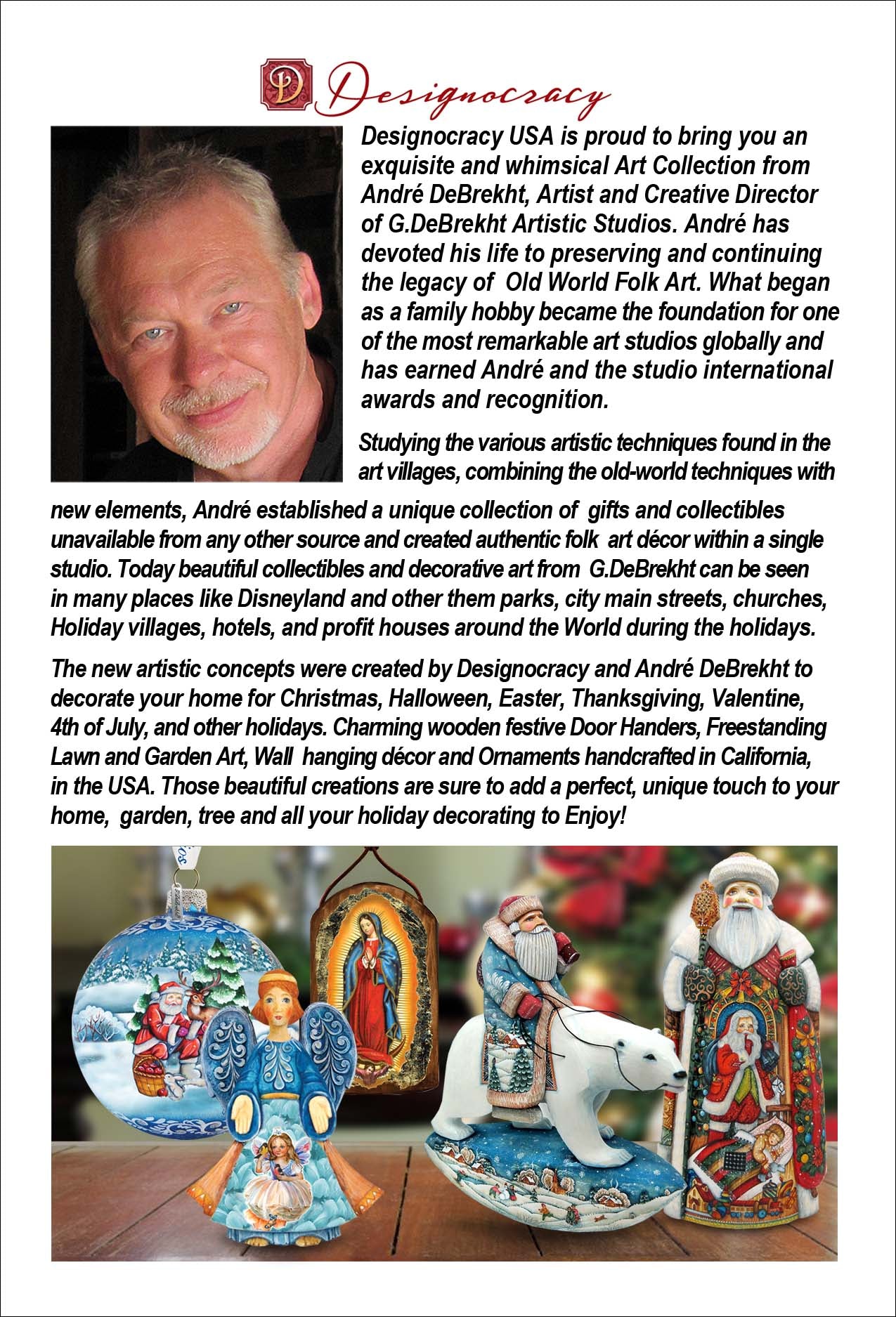 Angels Gift Bag Small Set of 3 by - Christmas Décor - P050101-21