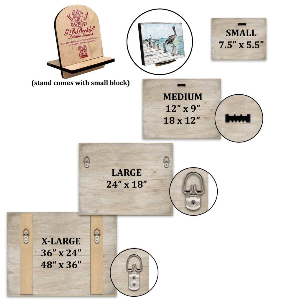 Piece for Ukraine Wooden Wall Art - International Decor - 95122B