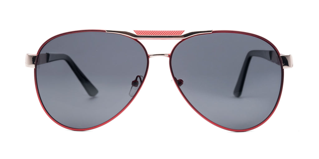 LUXURIANT™ SUNGLASSES - CLASSICS (Black & Red)