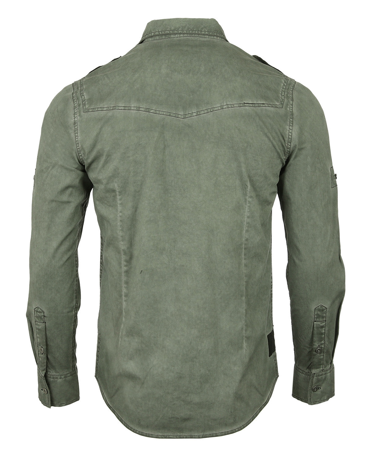 Vintage Wash Rugged Fashion Button Shirts