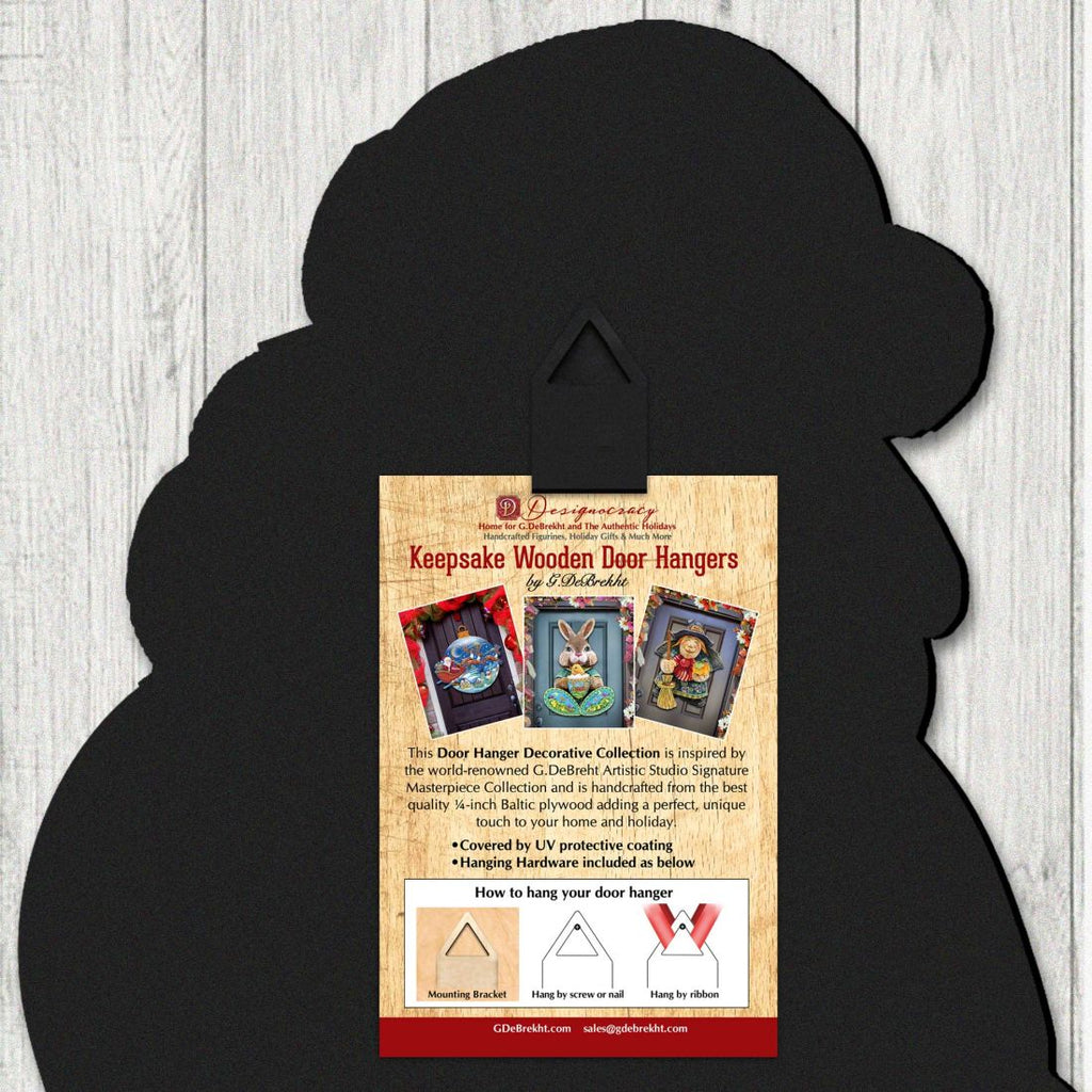 Kitten Christmas Holiday Door Decor by G. DeBrekht - Christmas Decor - 8185251H