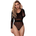 Axami Miami Vibe Sheer Shimmer Mesh Teddy